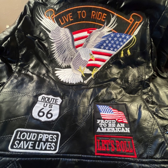 Live To Ride Leather Jacket - Picture 3 of 5